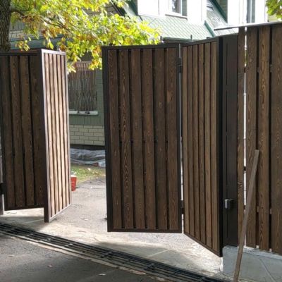 Купите и Закажите Ворота Гармошка: Лучшая Цена от 47207 руб, Установка под Ключ и Доставка в Саяногорске и по Области